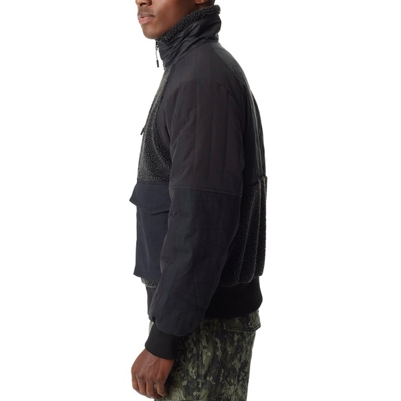 BASS OUTDOOR MIXED MEDIA FULL ZIP BOMBER JACKET - Picture 3 of 4